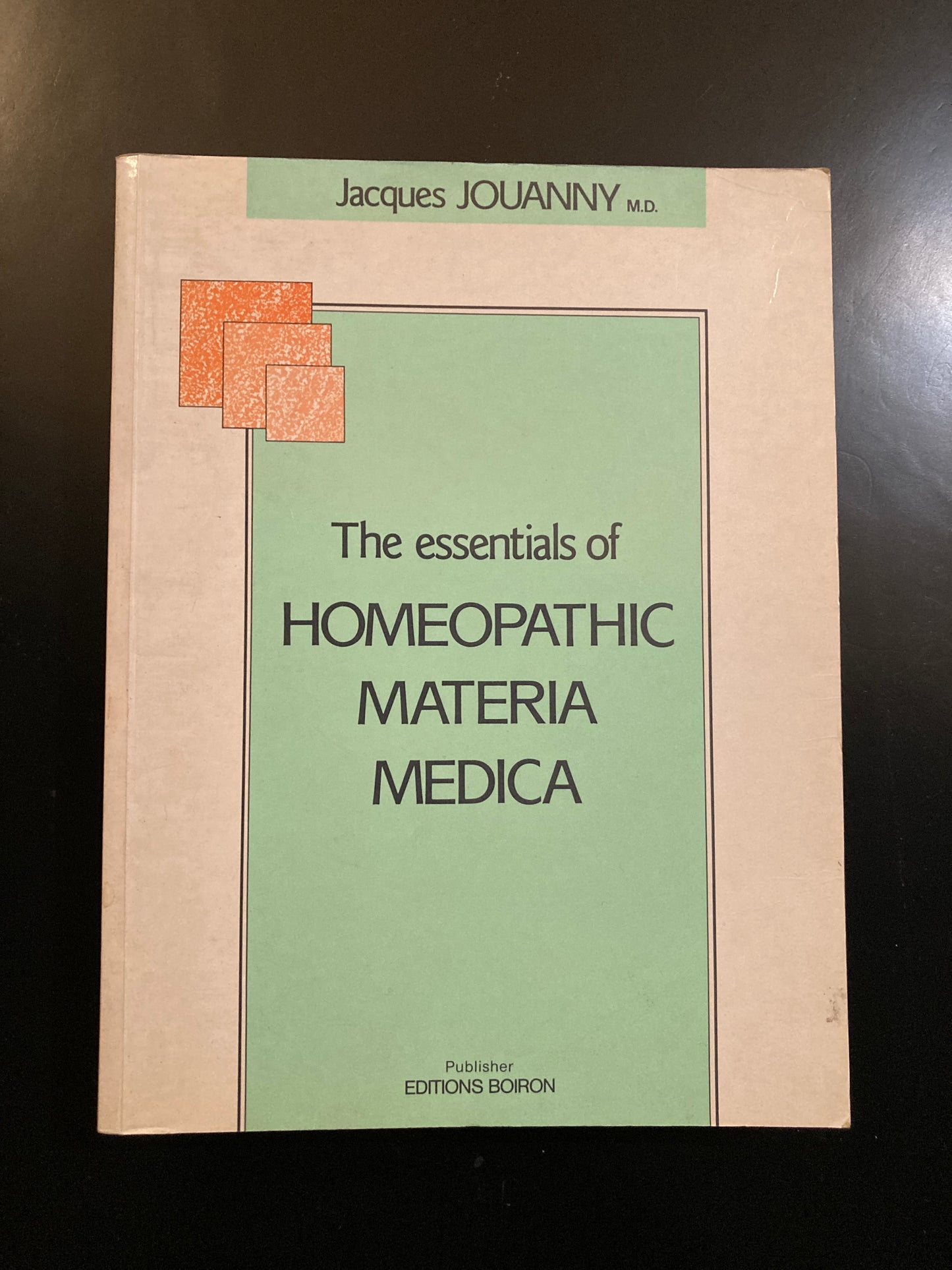 Essentials of Homeopathic Materia Medica